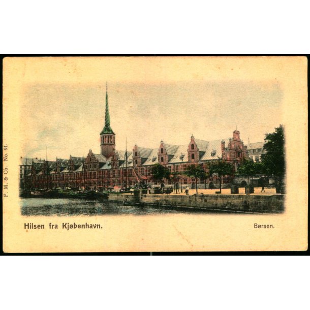 Hilsen fra Kjbenhavn - Brsen - F.M. &amp; Co 91