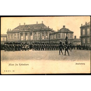 Hilsen fra Kbenhavn - Amalienborg - F.M. & Co. 394