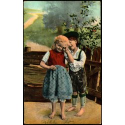 Postkort - Blkannuleret 16 - 1 - 1910 - Brugt