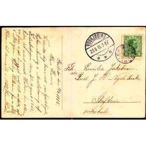 SIMMERBLLE p Postkort