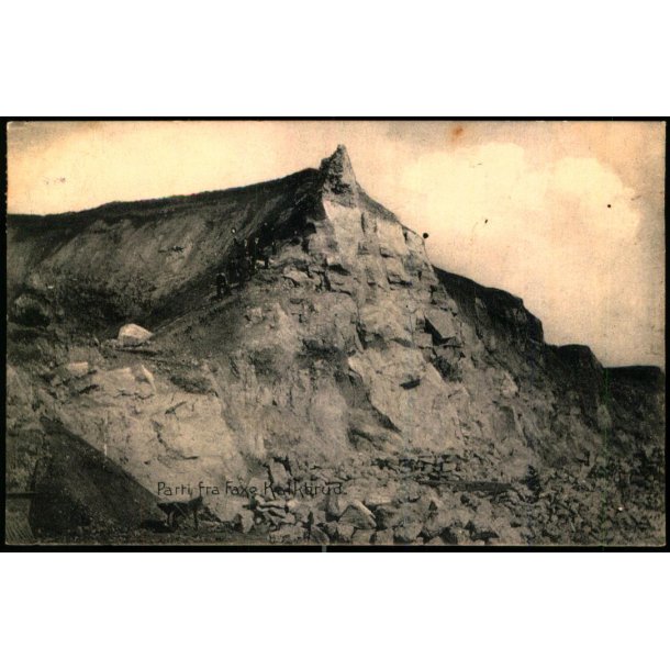 Fra Faxe Kalkbrud - C. Marotts Papir 203 - Brugt