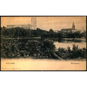 Kolding - Slotss�en - J. Mortensen 980 - Ubrugt