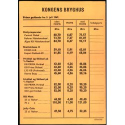 Kongens Bryghus - Kbenhavn V - Brugt.