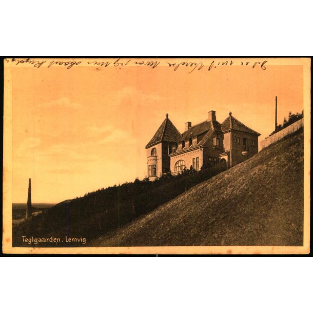 Teglgaarden - Lemvig - H. Riegels Bogh. 21709 - Ubrugt
