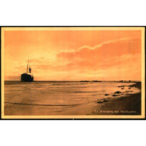 En Stranding ved Vestkysten - Stender 35579 - Ubrugt
