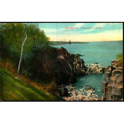 Bornholm - Klippeparti ved R - Alex Vincent 749 - Brugt