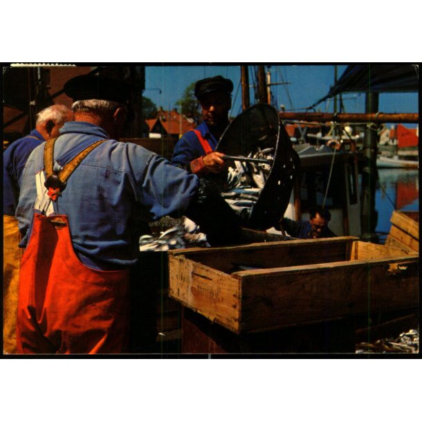 Bornholm - Silden landesp Gudhjem Havn - W. Dams Bogh. 4000 - Brugt