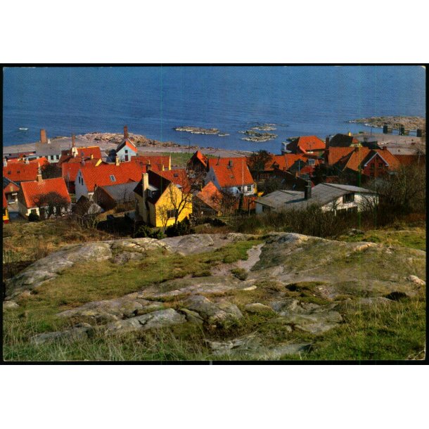 Bornholm - Udsigt over Gudhjem - Colbergs Bogh. 8526 - Brugt