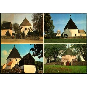 Bornholm - Sct. Ols - Nyker - Nylars - sterlars Rundkirke - Rudolf Olsen 1714 - Ubrugt