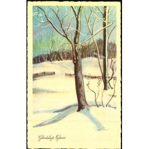 Gldeligt Nytaar - F.D.B. Papir Serie 1301 - Brugt