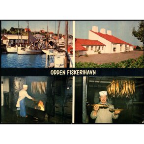 Odden Fiskerihavn  - Turistforlaget 154 - Ubrugt