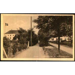 Haslev - Landbrugsskolen og Husholdningsskolen - L. Smiths Bogh. 37040 - Ubrugt