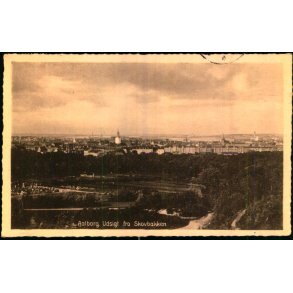 Aalborg - Udsigt fra Skovbakken - Stender Aa. 101 - Brugt