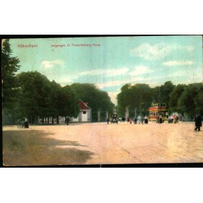 Kbenhavn - Indgangen Frederiksberg Have - u/n - Brugt