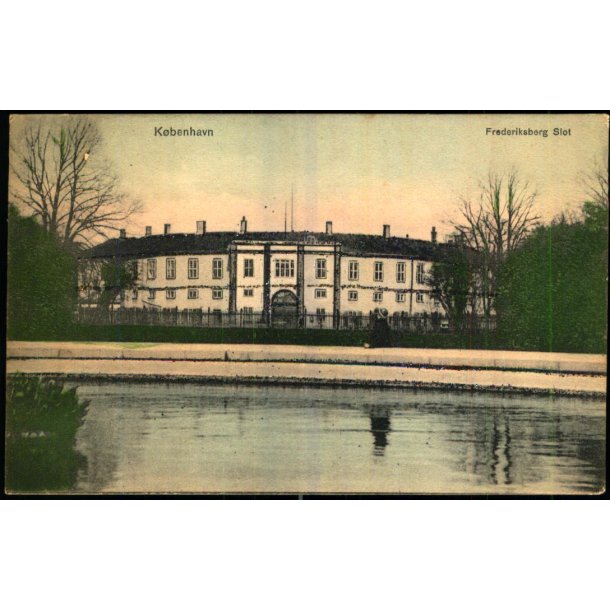 Kbenhavn - Frederiksberg Slot - (Gulddrys) - Sk.B.&amp; Kf. 2693 - Ubrugt