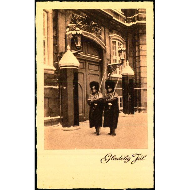 Garden p� Amalienborg - Gl�delig Jul - J.M.K. u/n - Ubrugt