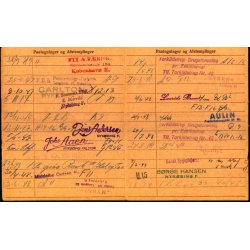 Kbekort - Kvinder med Ptegninger - 2 Verdenskrig