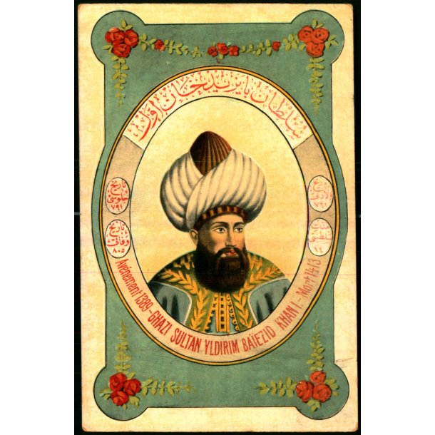 Ghazi Sultan Yldrim Baezed Kahn I - Mort 1413 -Tyrkiet Fruchtermann - Constantinopele 248 - Ubrugt 