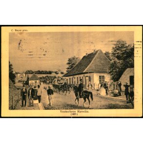 C. Bayer - Vesterport omkring Halvtredserne (Vesterport l der hvor Rhuspladsen ligger) A.V.12