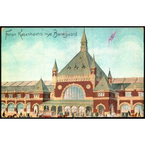 Foran Kbenhavns nye Banegaard - Stender A 18 - Ubrugt