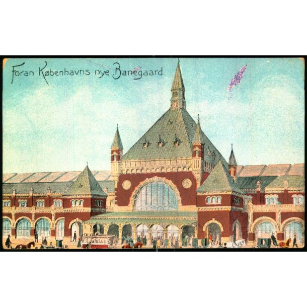 Foran Kbenhavns nye Banegaard - Stender A 18 - Ubrugt
