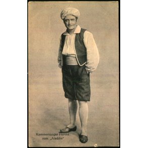 Kammersanger Herold som Aladin  - C.F. 137 - Brugt