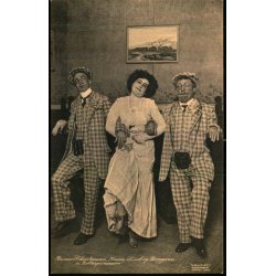 Rasmus Christiansen - Karen Lund og Berggren i Dollarprinsessen - Alex Vincent 1899 - Ubrugt