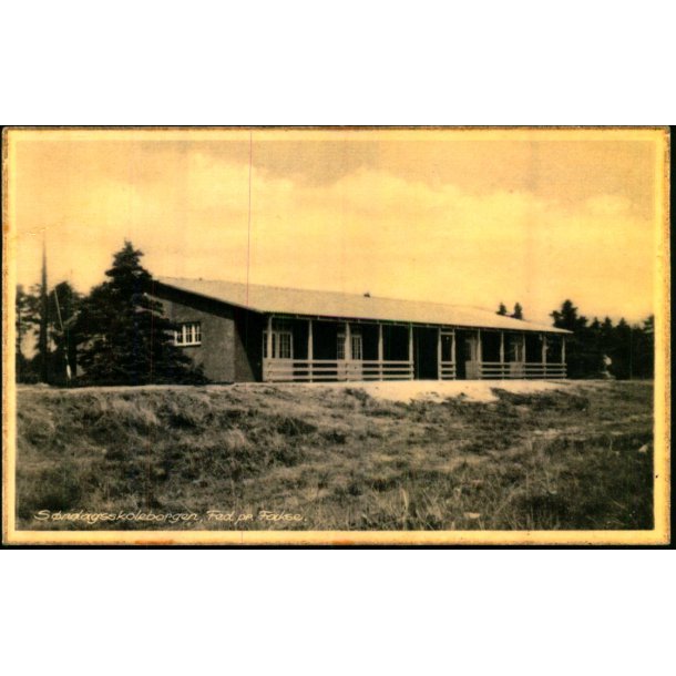 Sndagsskoleborgen - Fed pr. Fakse - Nr. 12897 - Ubrugt