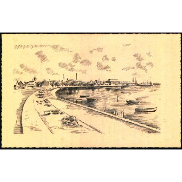 Nyk�bing F. - Strandboulevarden - Stender u/n - Ubrugt