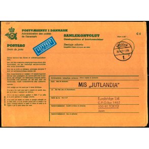Luftpost - Samlekuvert - M/S Jutlandia 19 - 4 - 77 - Tokyo