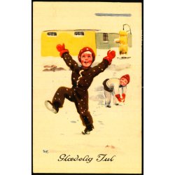 Valdemar Larsen - Gldelig Jul - Serie 850 - Brugt