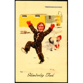 Valdemar Larsen - Gldelig Jul - Serie 850 - Brugt