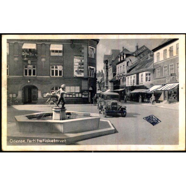 Odense - Parti fra Fisketorvet - Stender O. 428 - Brugt