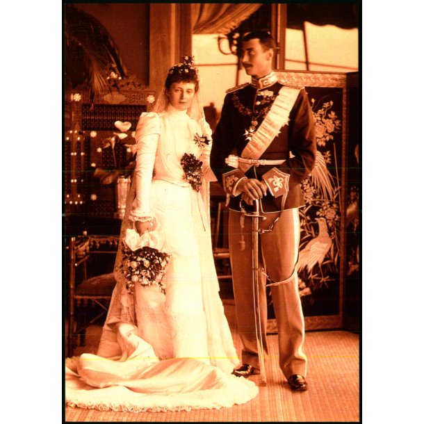 Prins Christian og Prinsesse Alexandrine - Kongelige Samling u/n - Ubrugt