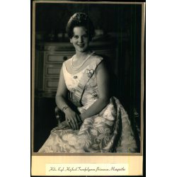 Tronflgeren Prinsesse Margrethe - Foto p pap. 13x18 cm.