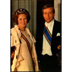 Dronning Beatrix - Prins Claus - Holland -  spanjersberg 830 - Ubrugt