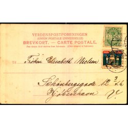 1905 p Postkort - Stemplet 7- 12-05