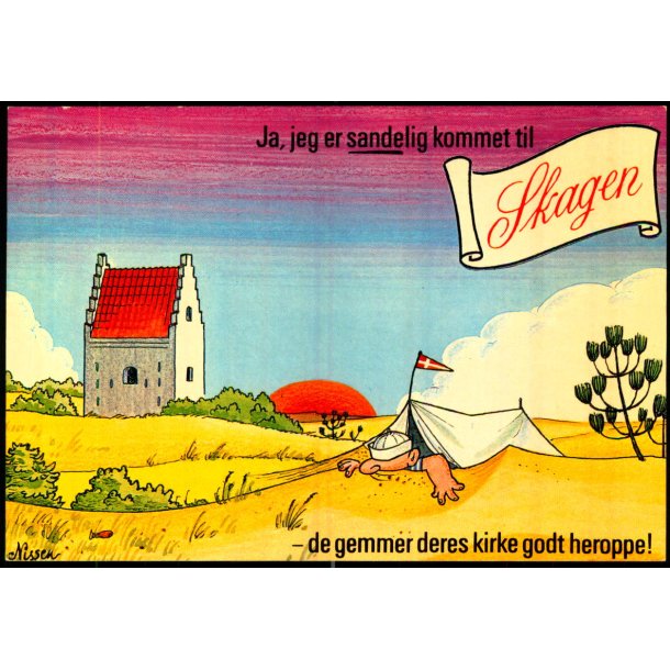 Nissen - Jeg er sandelig kommet til Skagen - Grsblls  7003 - Brugt