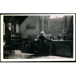 Skagen - Holger Drachmann i sit Arbejdsv�relse - Nielsens 28265 - Ubrugt