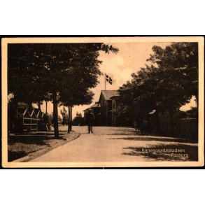 Banegaardspladsen -  Faaborg - David I. Bager 3673 - Ubrugt