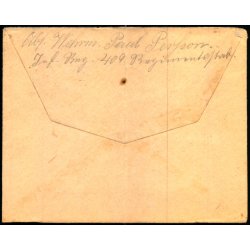 Feldpostbrev  - K.D. Feldpost.  26 -2 - 17  - Til Bad- Schwartau - Lbeck