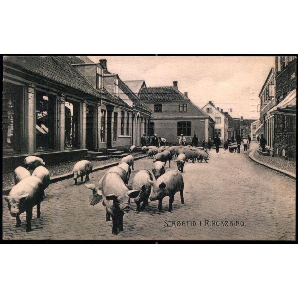 Str�gtid i Ringk�bing - H.P. Holms Bogh. 4605 - Brugt