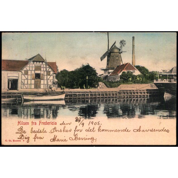 Hilsen fra Fredericia - C. St. 9 - Brugt