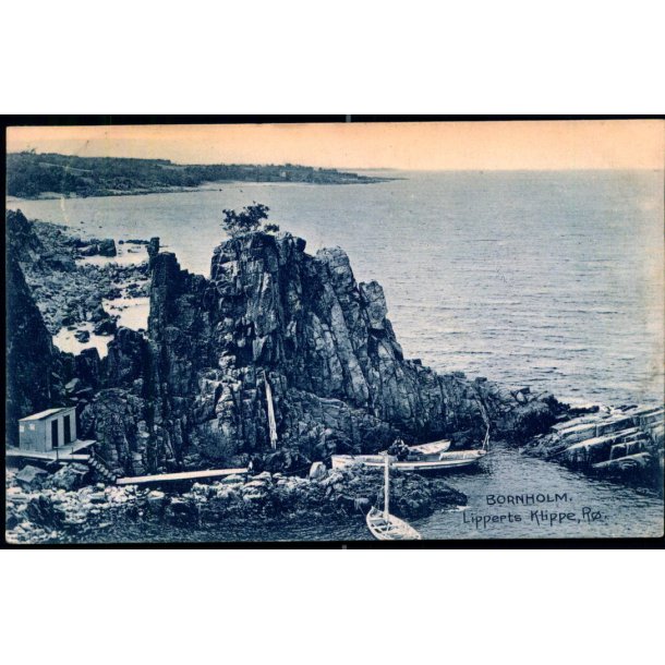 Bornholm - Lipperts Klippe R  - Frits Srensens Bogh. 17508 - Brugt