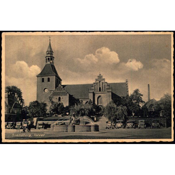 Svendborg - Torvet - Rudolf Olsen 7047 - Ubrugt