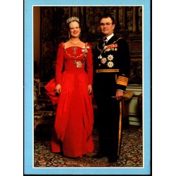 Dronning Margrethe og Prins Henrik - Trojaborg KB 53 - Ubrugt