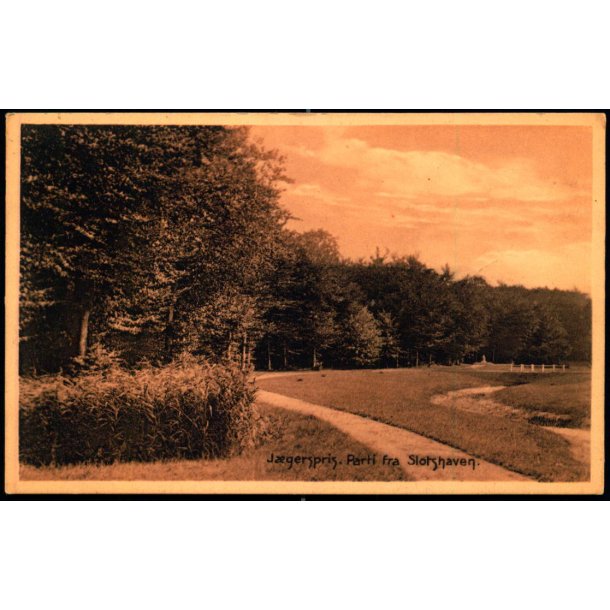 Jgerspris - Parti fra Slotshaven - I.I. Ebbesen 20787 - Ubrugt