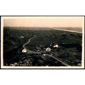 Udsigt fra Blaavand Fyr - Fotokort Pors 3 - Ubrugt