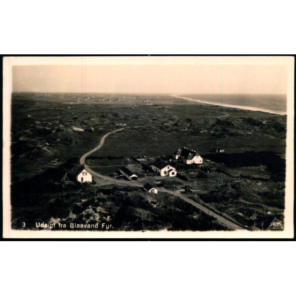 Udsigt fra Blaavand Fyr - Fotokort Pors 3 - Ubrugt