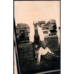 Fotokort Ukendt - Familie - Ubrugt